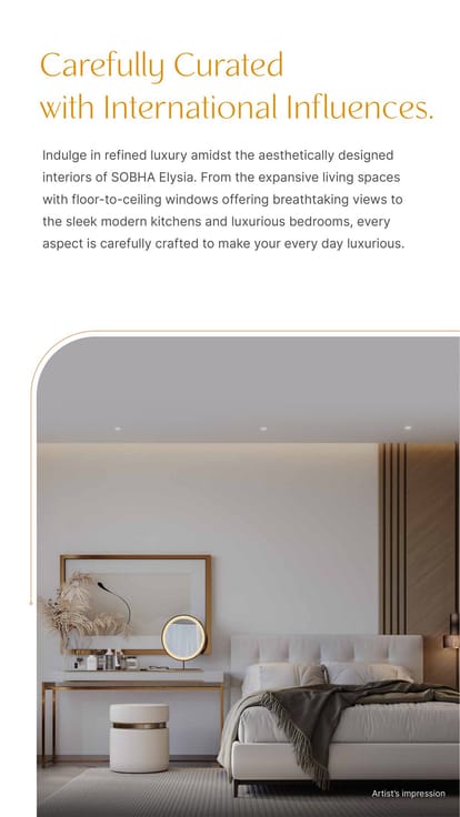 Sobha Elysia Brochure Image 12
