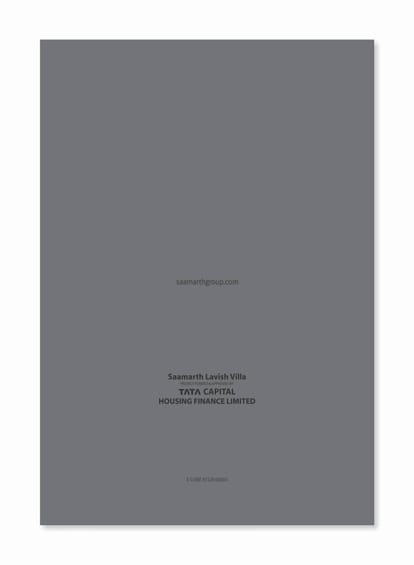 Saamarth Lavish Villa Brochure Image 26