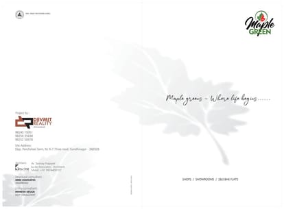 Maple Green Residency Brochure Image 1