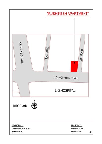 Om Rushikesh Apartment Brochure Image 4