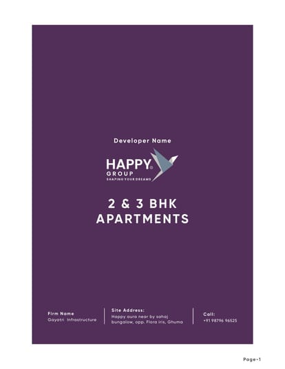 Happy Aura Brochure Image 1