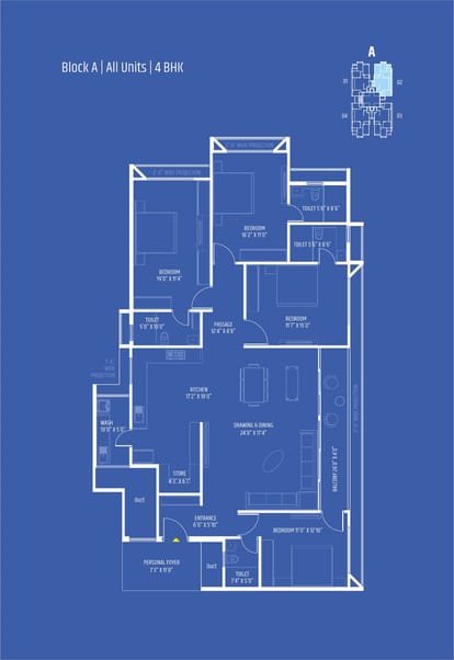 285 Sqyd 3 4 BHK For Sale Brochure Image 12