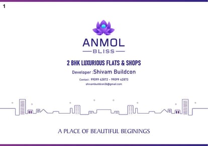 Shivam Anmol Bliss Brochure Image 1