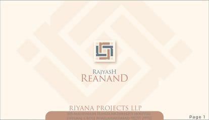 Rajyash Reanand Brochure Image 1