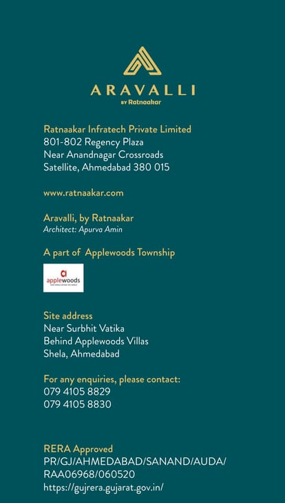 Ratnaakar Aravalli Brochure Image 49