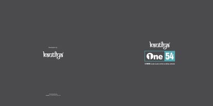 Kautilya One 54 Brochure Image 1