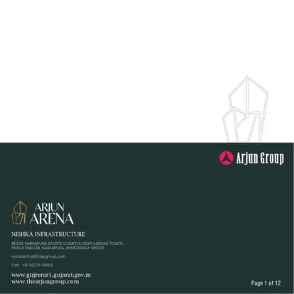 Arjun Arena Brochure Image 1