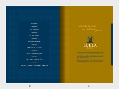 Leela Exotica Brochure Image 2
