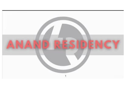 Daga Anand Residency Brochure Image 1