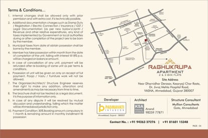 Raghukrupa Apartment Brochure Image 3