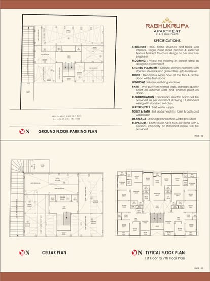 Raghukrupa Apartment Brochure Image 2