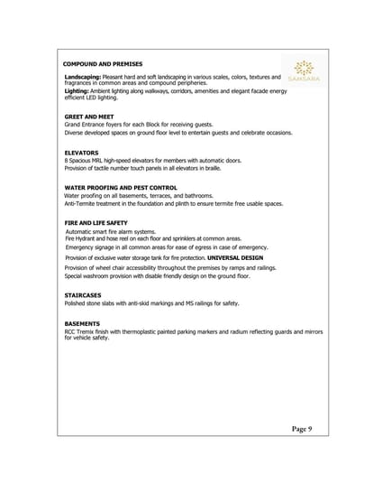Samsara Kalpavriksh Brochure Image 9