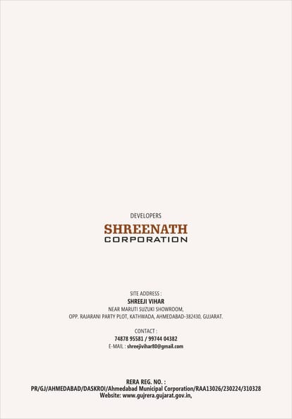 Shreeji Vihar Brochure Image 16