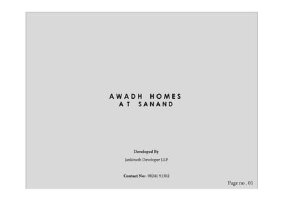 Awadh Homes Brochure Image 1