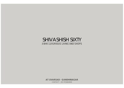 Shivashish Sixty Brochure Image 1