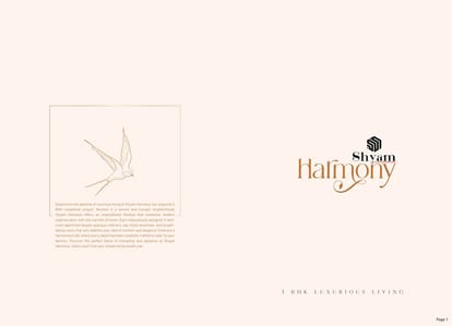 Shyam Harmony Brochure Image 2