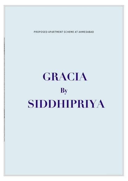 Siddhipriya Gracia Brochure Image 1