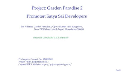 Garden paradise 2 Brochure Image 1
