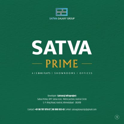 Satva Prime Brochure Image 1
