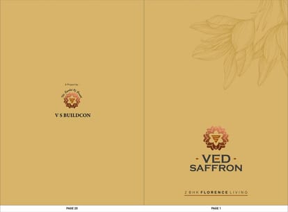 Ved Saffron Brochure Image 1
