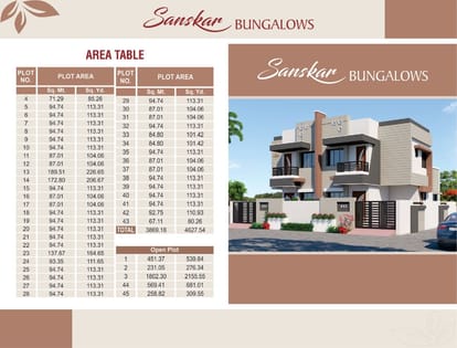 Sanskar Bungalows Brochure Image 3