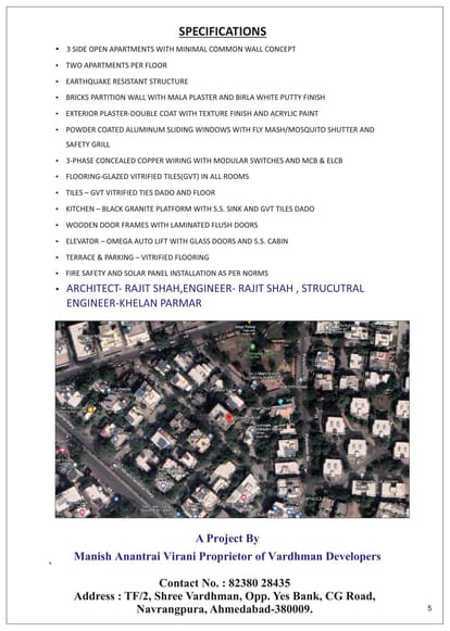 Vardhman Blossom Kalindi Brochure Image 5