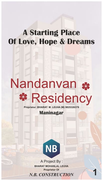Nandanvan Residency Brochure Image 1