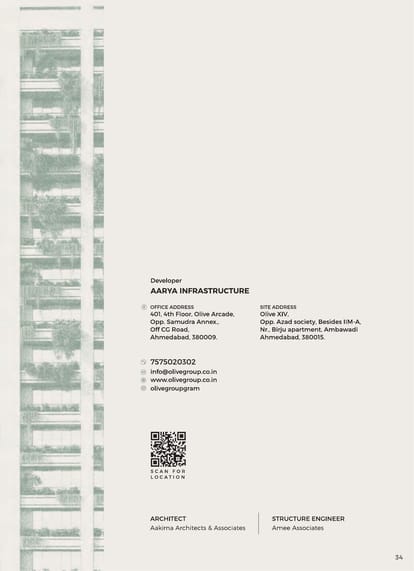 Aarya Olive XIV Brochure Image 18