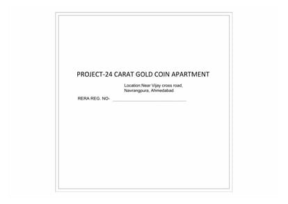 24 Carat Gold Coin Apartment Brochure Image 1