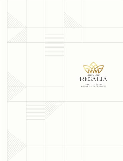 Green Leaf Regalia Brochure Image 1
