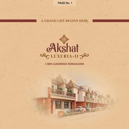 Akshat Luxuria II Brochure Image 1