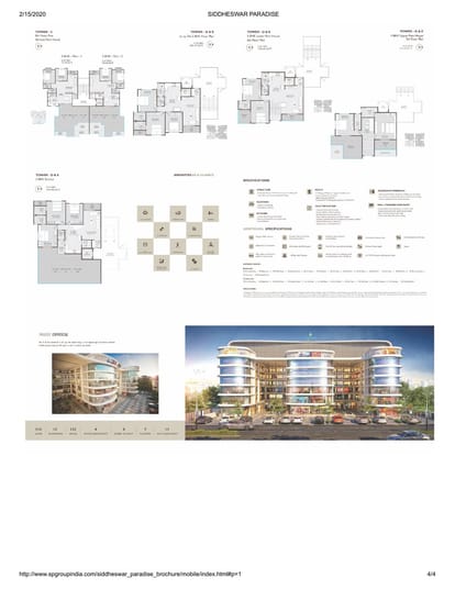 Shree Siddheshwar Paradise Brochure Image 4