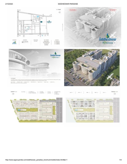 Shree Siddheshwar Paradise Brochure Image 1