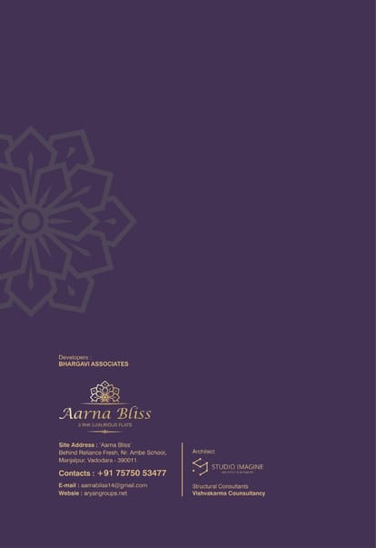 Aarna Bliss Brochure Image 9