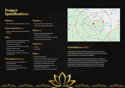 Padmabhavam Villa Brochure Image 12
