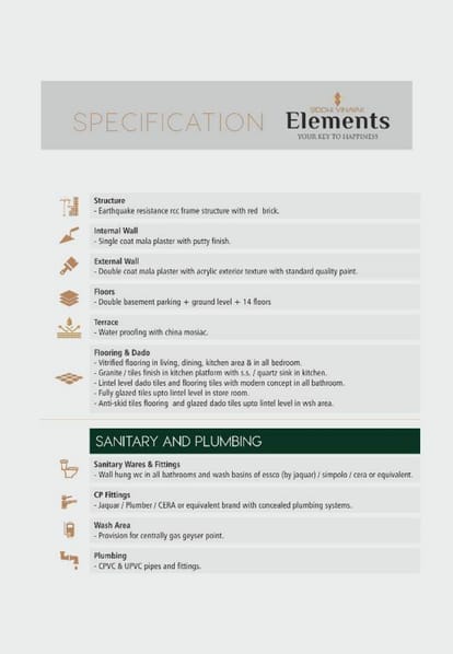 Siddhi Vinayak Elements Brochure Image 49