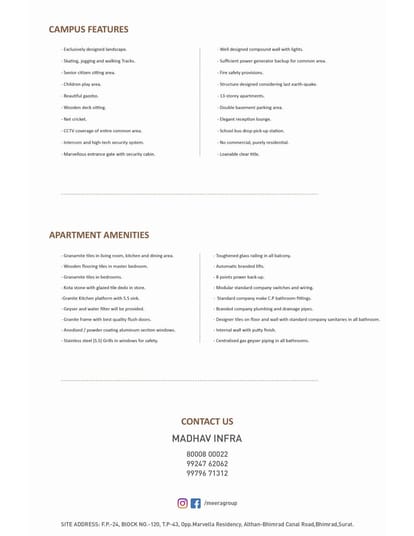 Madhav Meera Homes Brochure Image 6