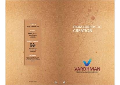 Vardhman Residency And Jain Aradhna Bhawan Brochure Image 1