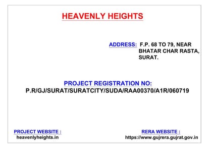 Heavenly Heights Brochure Image 1