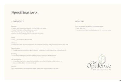 Gol Opulence Brochure Image 6