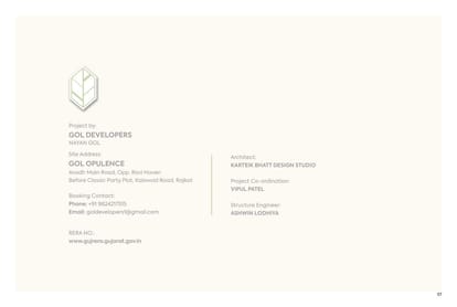 Gol Opulence Brochure Image 7