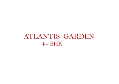 Atlantis Garden Brochure Image 1