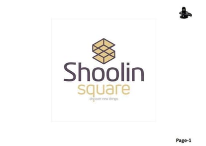 Shoolin Square Brochure Image 1