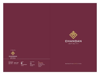 Chandan Infinity and Chandan Heights Brochure Image 1