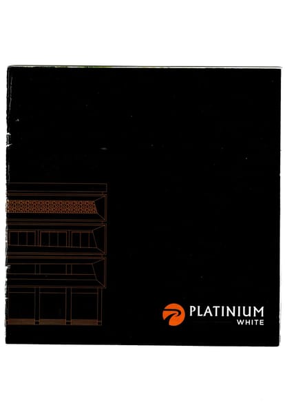 Platinium White Brochure Image 1
