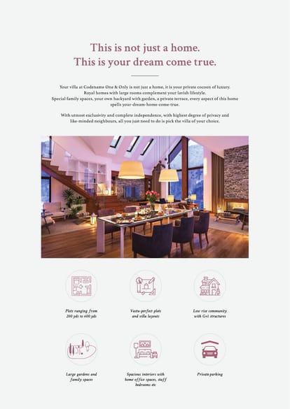 Lodha Codename One & Only Brochure Image 5