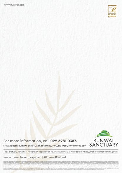 Runwal Sanctuary Brochure Image 36