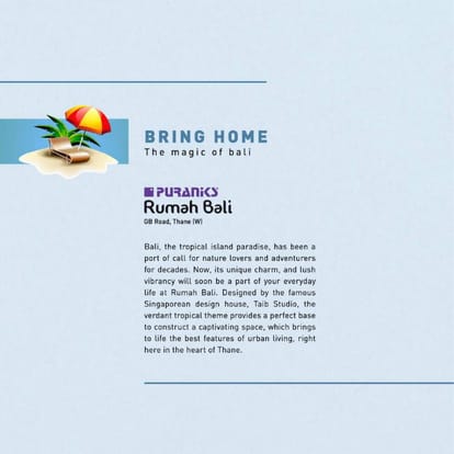 Puraniks Rumah Bali Brochure Image 8