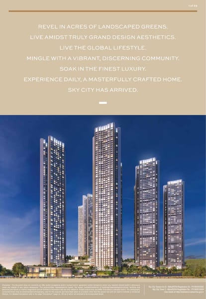 Oberoi Sky City Brochure Image 2