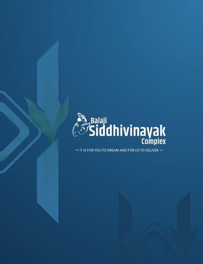 SS Balaji Siddhivinayak Complex Brochure Image 1
